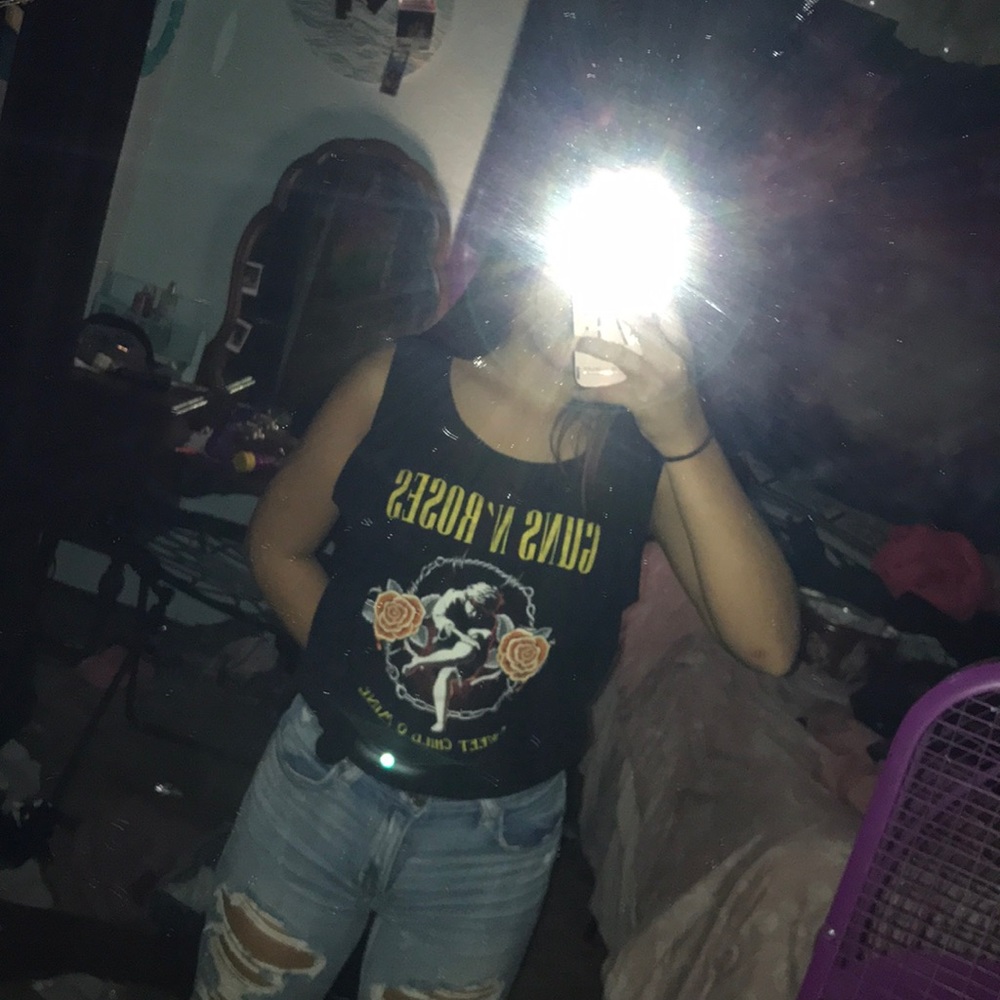 Guns and roses tank top